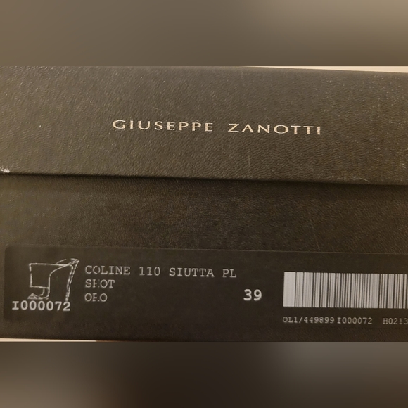 Giuseppe Zanotti Coline 110 Siutta - Size 39 - Oro - Picture 4 of 4